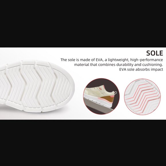 XPACS Comfort Womens Arch Support sneaker for Feet Pain Plantar Fasciitis Shoes - Picture 5 of 11